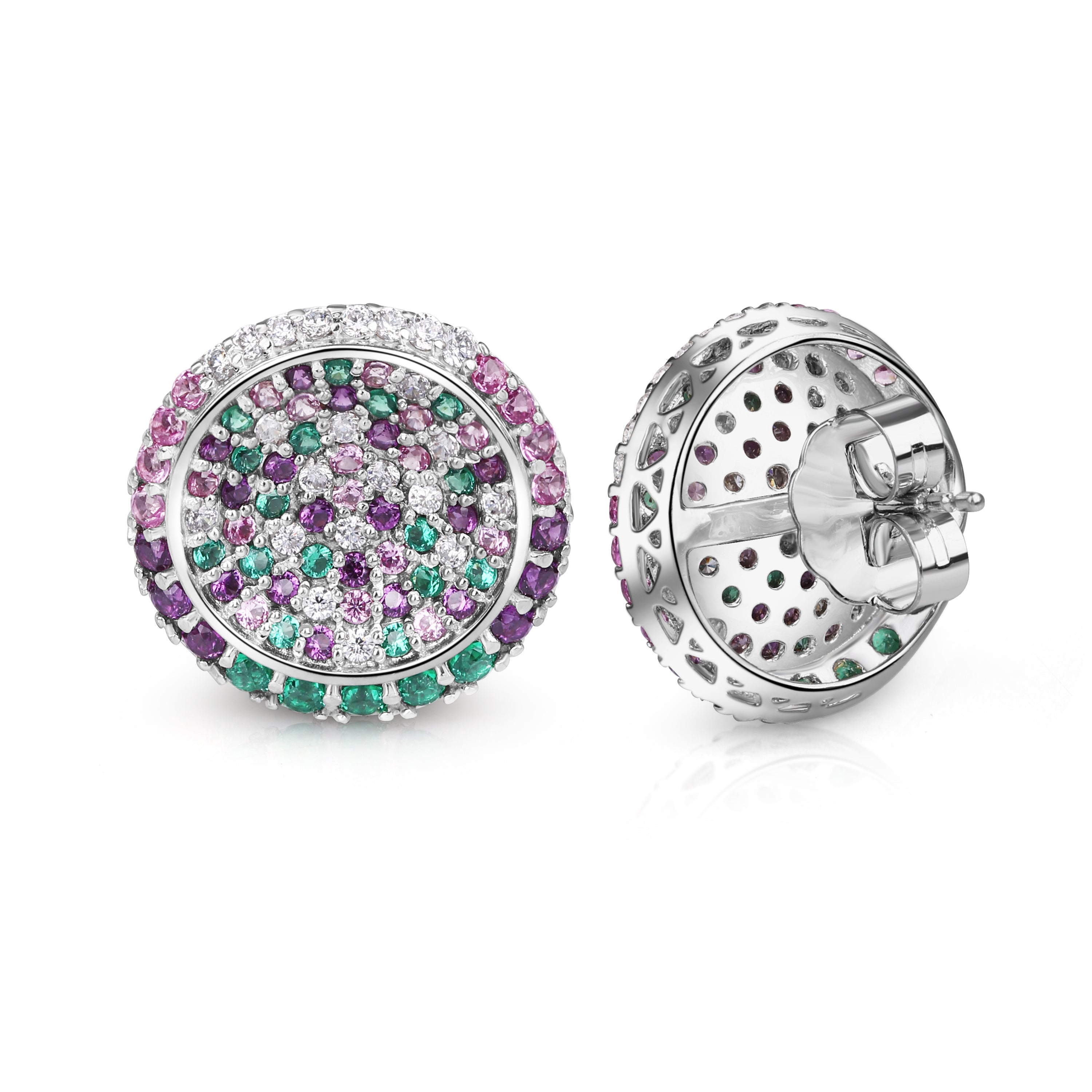 Milky Way Studs - White Vibrant