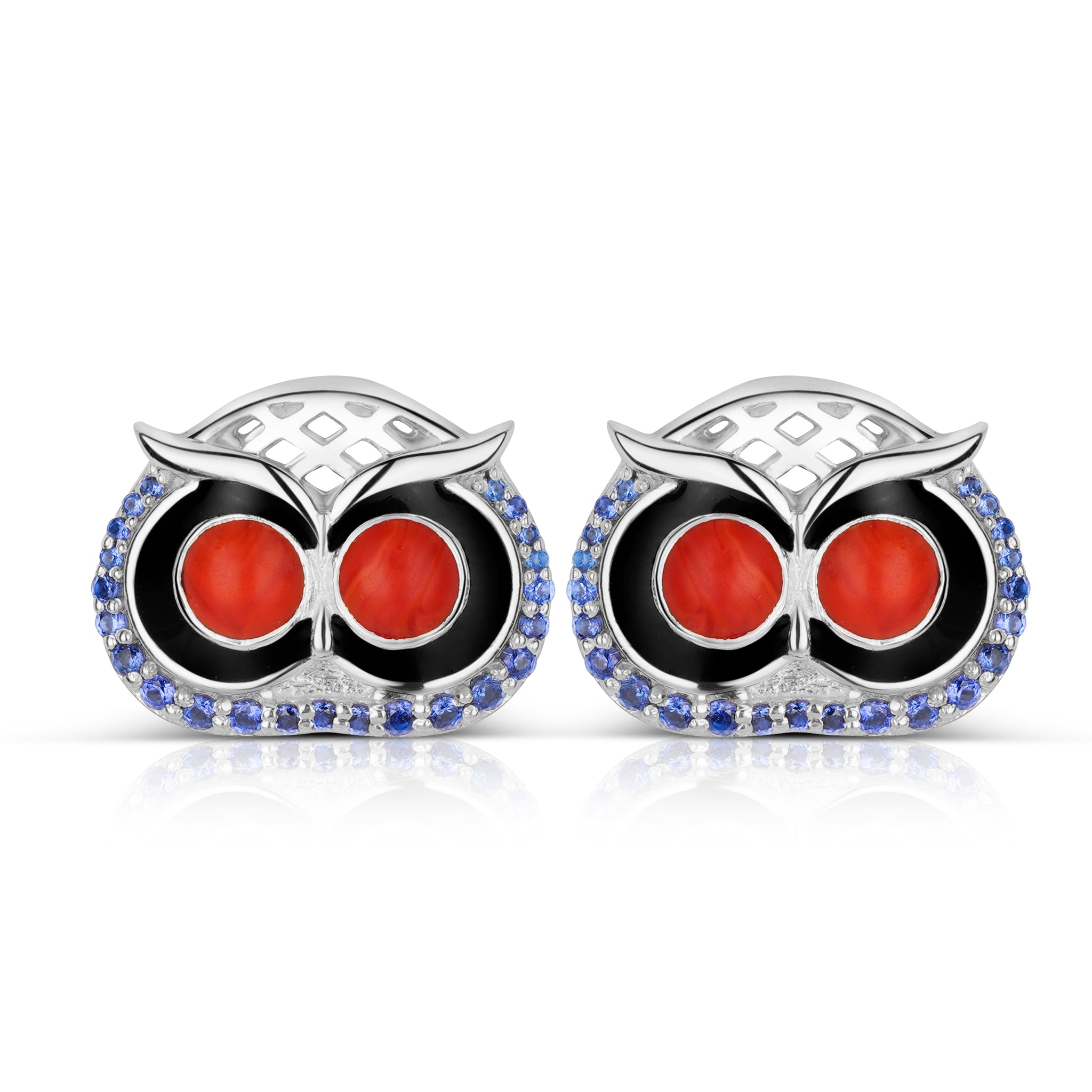 Owl Right Studs - Daylight White