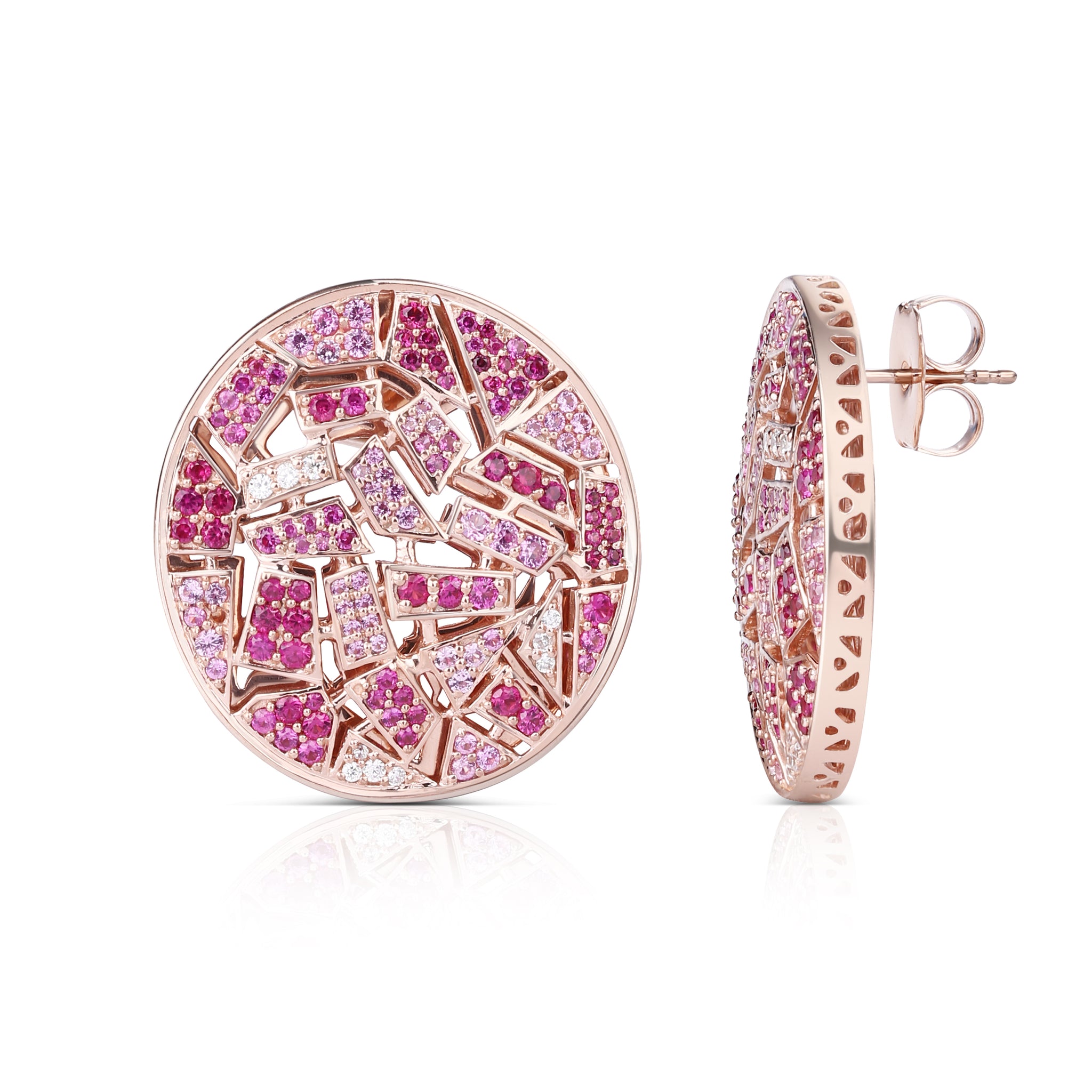 The Constellation Studs - Rose Gold