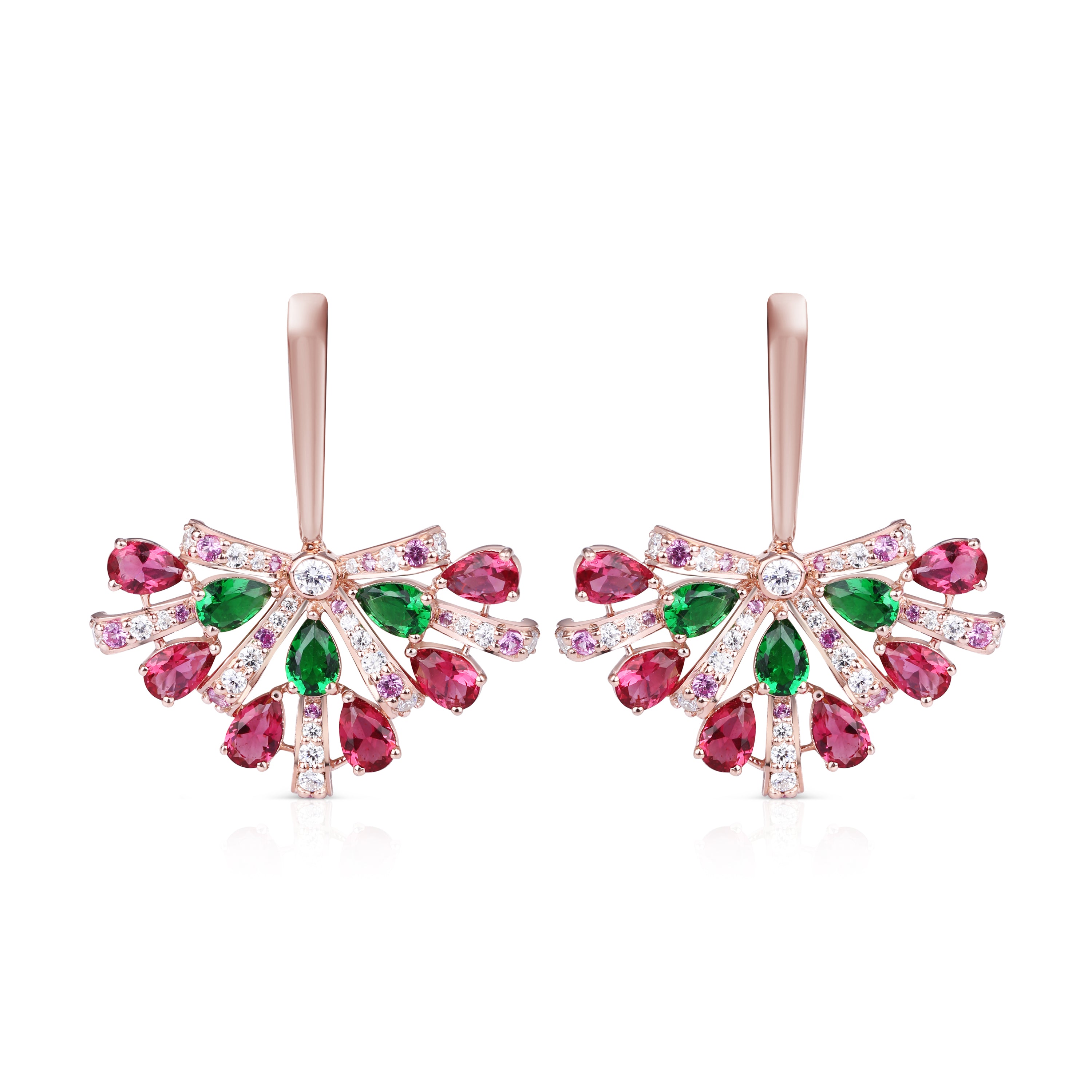 Exquisite Uptown Earrings - Pleasing Pink