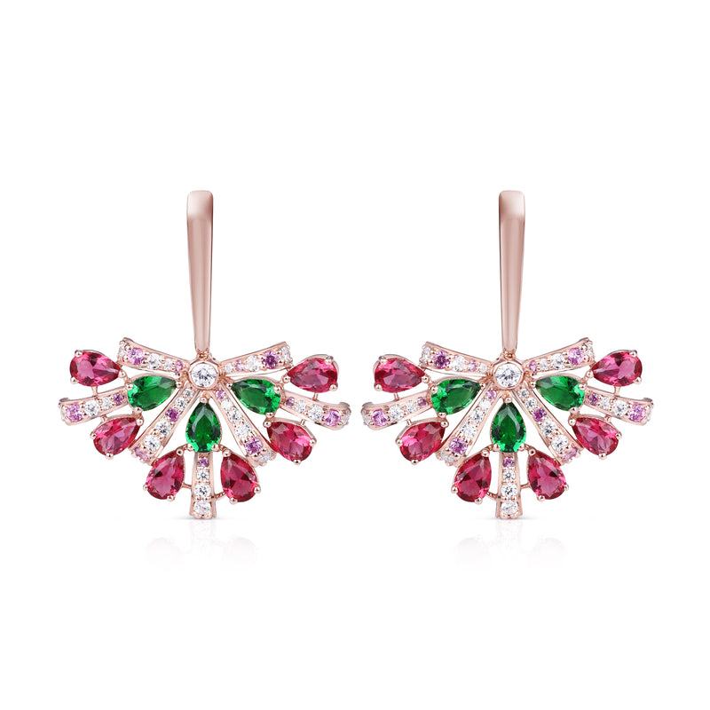 Exquisite Uptown Earrings - Pleasing Pink