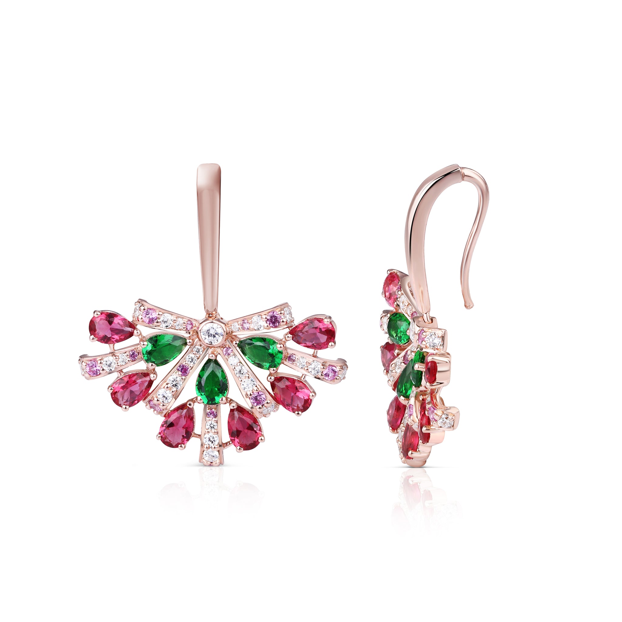 Exquisite Uptown Earrings - Pleasing Pink