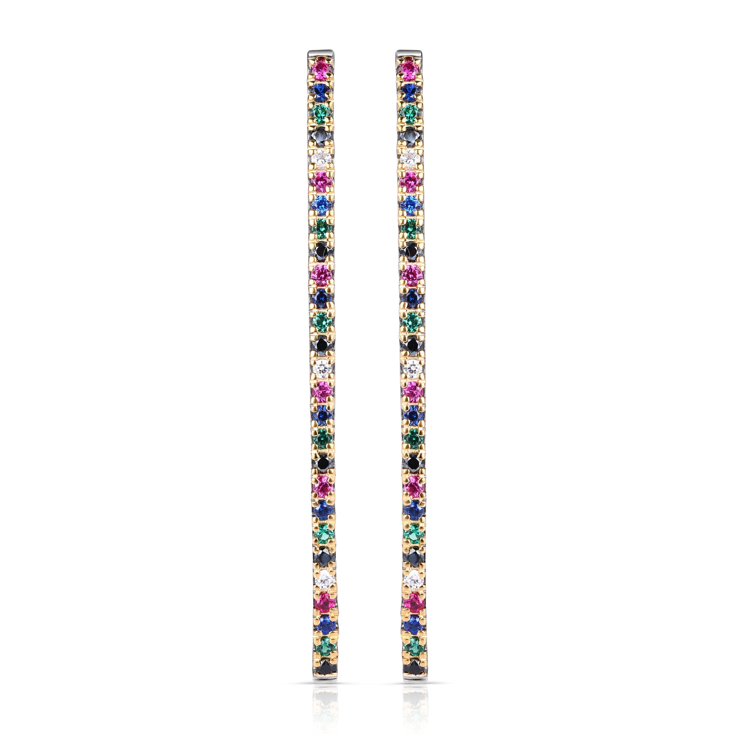 Gogetter's Work Earrings - White and Hues
