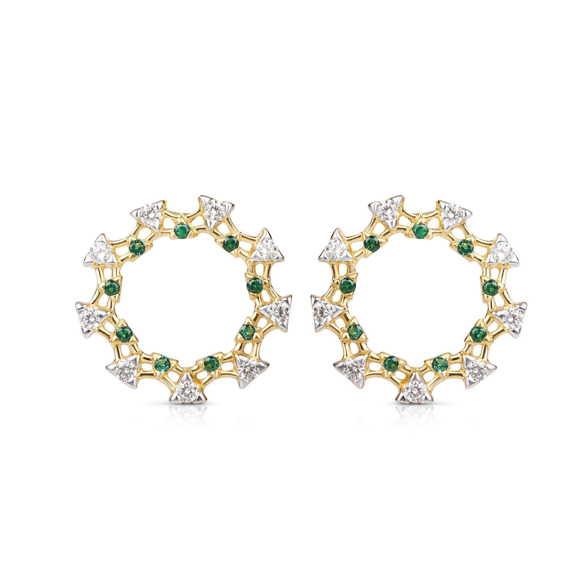 Twilight Mini Studs - Green