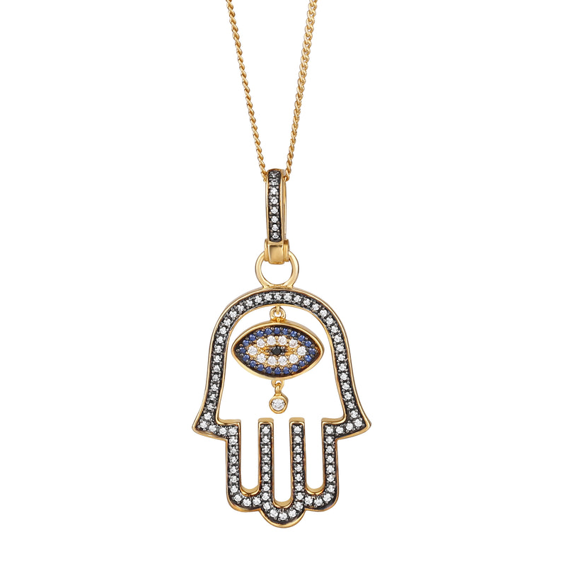 Hand of Hamsa Necklace